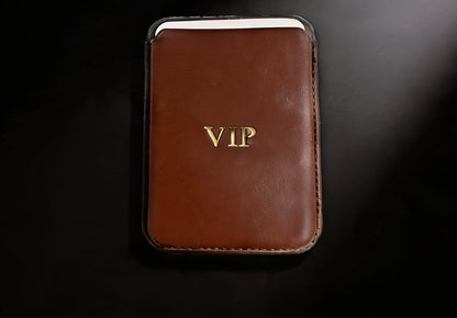 Personalized Magnetic Phone Card Holder – Custom Name Wallet