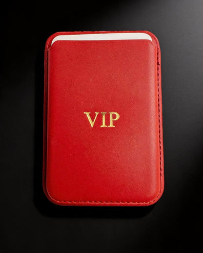 Personalized Magnetic Phone Card Holder – Custom Name Wallet
