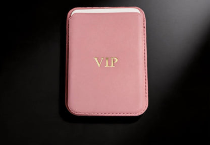 Personalized Magnetic Phone Card Holder – Custom Name Wallet