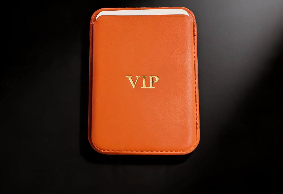 Personalized Magnetic Phone Card Holder – Custom Name Wallet
