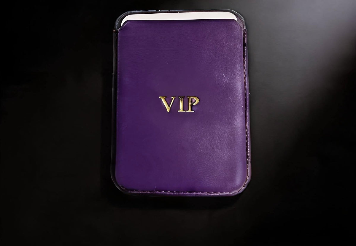 Personalized Magnetic Phone Card Holder – Custom Name Wallet