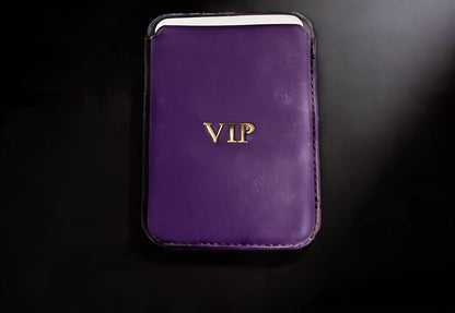 Personalized Magnetic Phone Card Holder – Custom Name Wallet