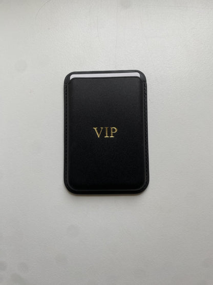 Personalized Magnetic Phone Card Holder – Custom Name Wallet