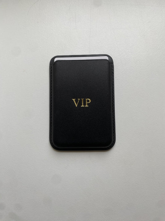 Personalized Magnetic Phone Card Holder – Custom Name Wallet