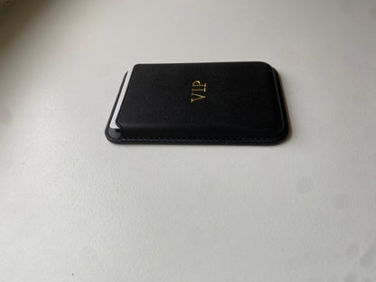 Personalized Magnetic Phone Card Holder – Custom Name Wallet